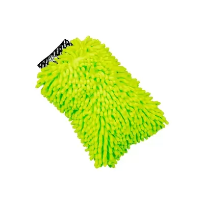 Chemical Guys Chenille Premium Wash Mitt микрофибровая варежка с длинным ворсом, зеленая