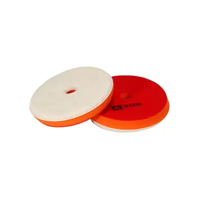 WPF-125 A302 Wool Cutting Pad меховой полировальный круг на поролоне (ворс 7мм), 125/20мм