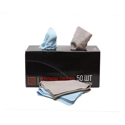 GWMF-2525 Glosswork Fiber Box универсальные микрофибры 30х30см (50шт)