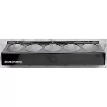 SS854 Shine Systems Bottle Shelf пластиковая полка с отверстиями под бутылки