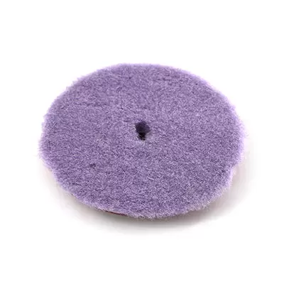 SS567 Shine Systems Lila Wool Pad полировальный круг из лилового меха, 130мм
