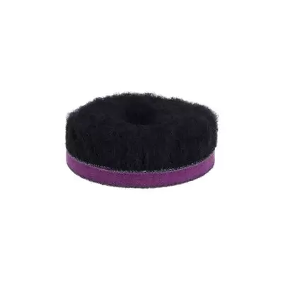 DP00008010HC ZviZZer Doodle Woolpad черный меховой круг, 80/25/80мм