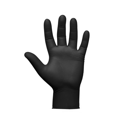 JSN NATRIX Jeta PRO износостойкие нитриловые перчатки, цвет черный XL (50шт)