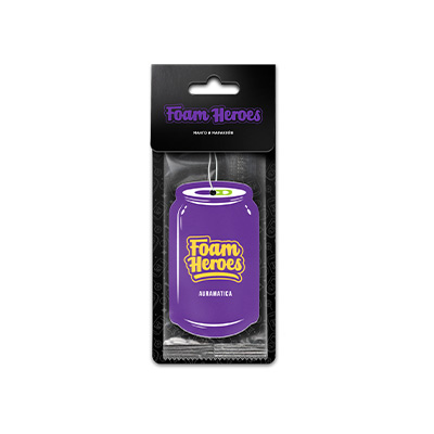 FHD002 Foam Heroes Auramatica Манго и маракуйя подвесной ароматизатор