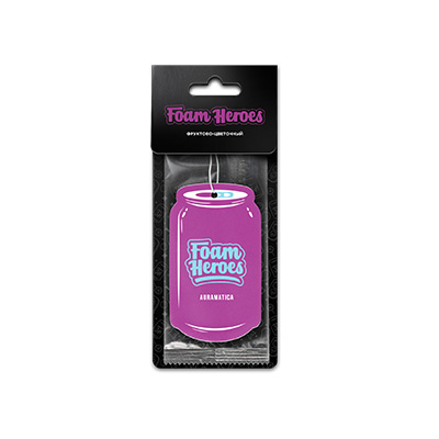 FHD008 Foam Heroes Auramatica Фруктово-цветочный микс подвесной ароматизатор