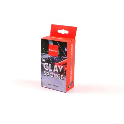 204003CS MaxShine Hand Clay Sponge блок автоскраб