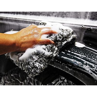 1120004W MaxShine Microfiber Wash Pad Dual Coloured микрофибровый пад для мойки автомобиля