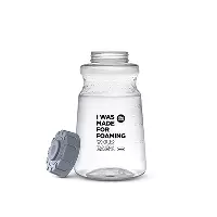 FHT056 Foam Heroes Minigun прозрачная бутылка c крышкой, 1л