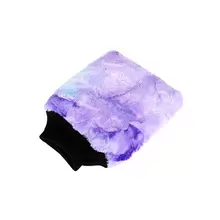 PS-M-007-PURP PureStar Color-pop wash mitt плюшевая рукавица для мойки, пурпурная