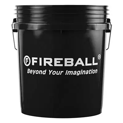 FIREBALL ведро для мойки (черное), 18л