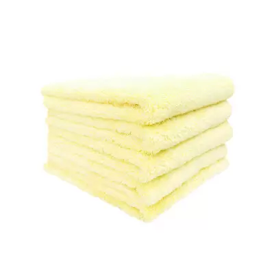 PS-B-005-5 PureStar Plush Light Edge Less Buffing Towel двусторонние микрофибры (5шт), 32х32см