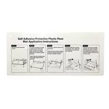 CM-714 Hi-Tech Carpet Film Applicator Board пластиковая доска для фиксации и отрыва защитной пленки