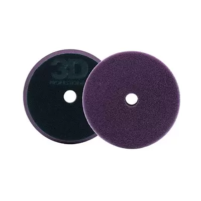 K-55DP 3D Purple Cutting Pad поролоновый полировальный круг жесткий, 140мм