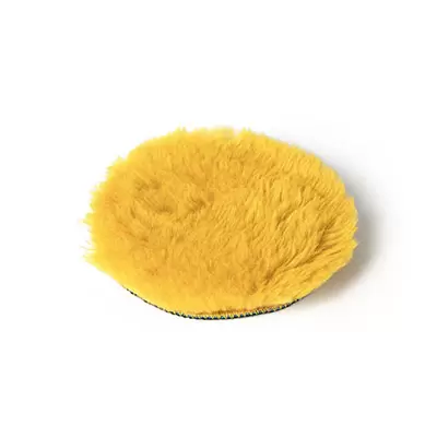 SS265 Shine Systems Yellow Wool Pad полировальный круг из желтого меха, 130мм