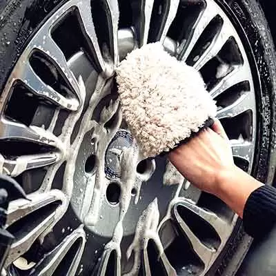 1140004B MaxShine Wheel Microfiber Wash Mitt рукавица для мойки дисков (1шт)