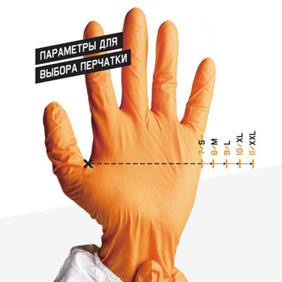 JSN910 Jeta PRO износостойкие нитриловые перчатки, цвет черный XL (100шт)