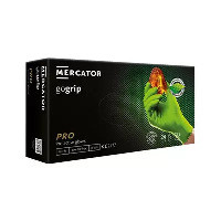 GoGrip Mercator износостойкие нитриловые перчатки, цвет зеленый L, 50шт