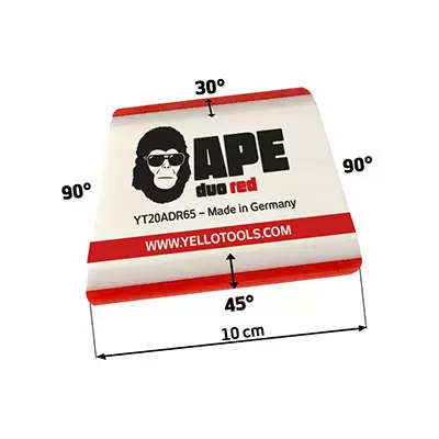 MI0201080151 YelloTools APE DuoRed ракель из полиуретана, 95х70мм