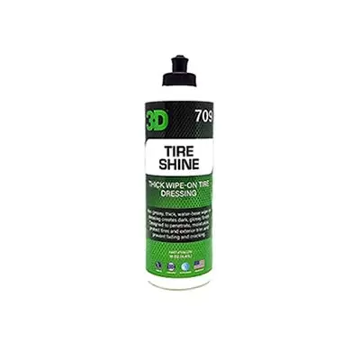 709OZ16 3D Tire Shine (UP) защитное средство для резины и внешнего пластика, 473мл