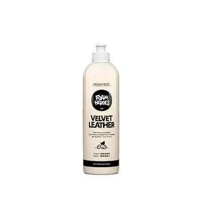 FHB010 Foam Heroes Velvet Leather питательный кондиционер для кожи, 500мл