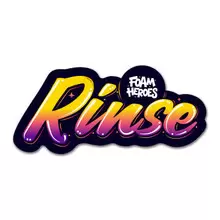 FHA006 Foam Heroes Bucket Sticker Rinse стикер водостойкий матовый, 18.5x8см