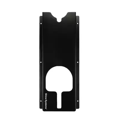 SS906 Shine Systems держатель полировальных машинок настенный пластик черный, 60x25.5x9.5см