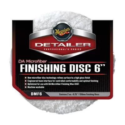DMF6 Meguiar's полировальник микрофибровый финишный, 159мм (2шт/уп)