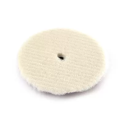 SS542 Shine Systems Stripy Wool Pad полировальный круг из стриженого меха, 130мм