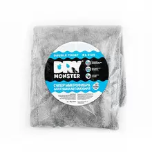 Dry Monster Double Twisted XL микрофибра для сушки двухсторонняя светло-серая 50х80см, 1400г/м2